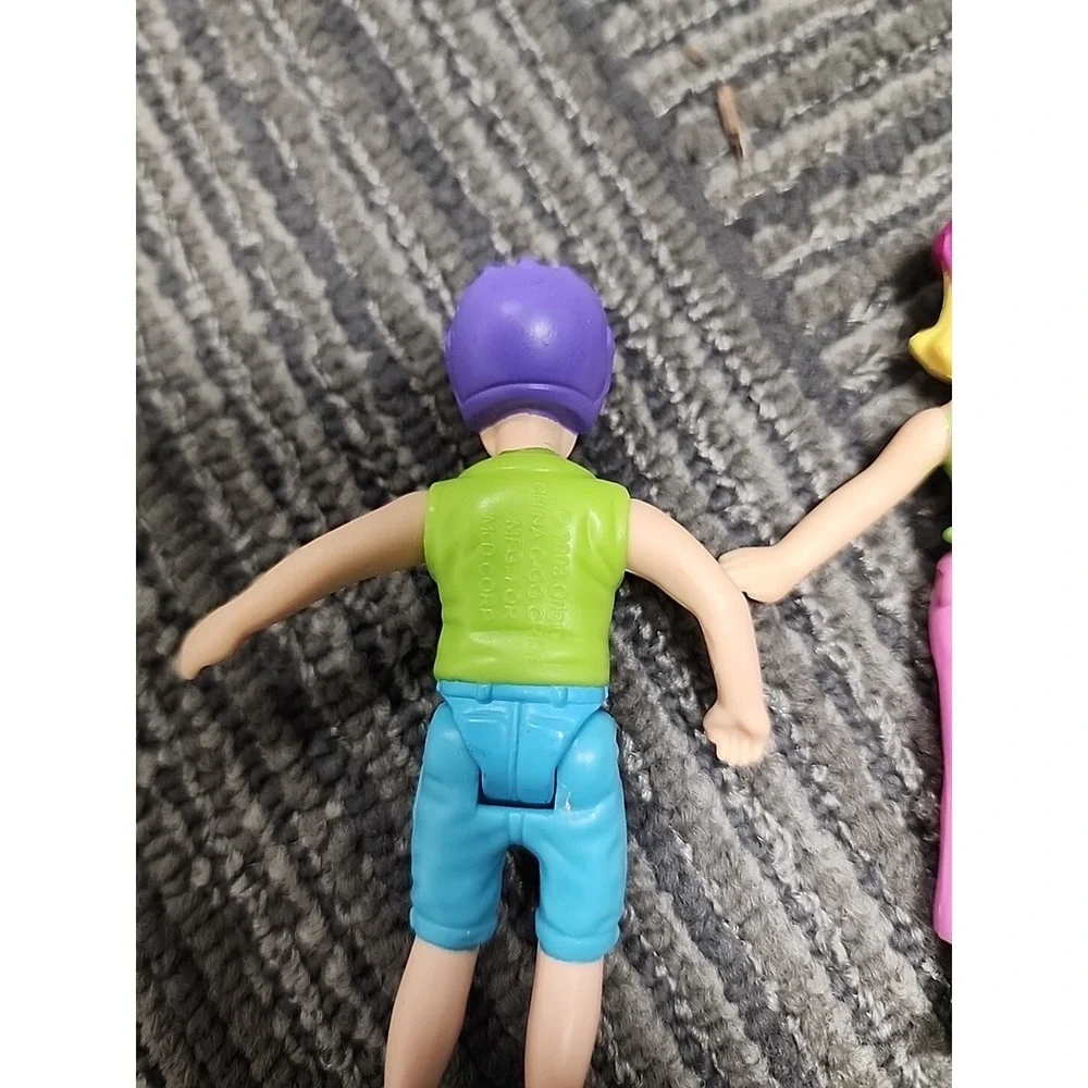 Mcdonalds‎ Happy Meal Toys 2003 Polly Pockets Toy Figures Lot Of 4